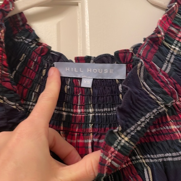Hill House Navy Tartan Plaid Caroline Nap Dress - Picture 5 of 7